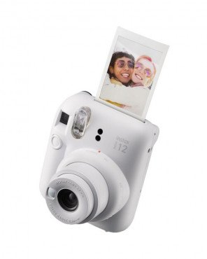 FUJIFILM INSTAX MINI 12 Instant Film Camera (Clay White) FUJIFILM INSTAX MINI 12 Instant Film Camera (Clay White)