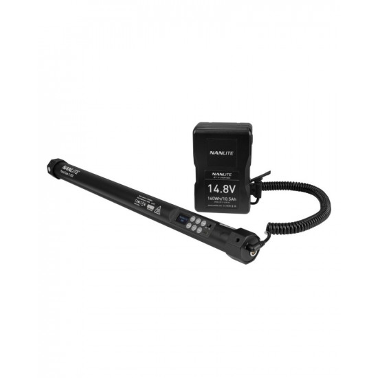 Nanlite PavoTube II 15X 2' RGBWW LED Pixel Tube with Internal Battery 1-Light Kit