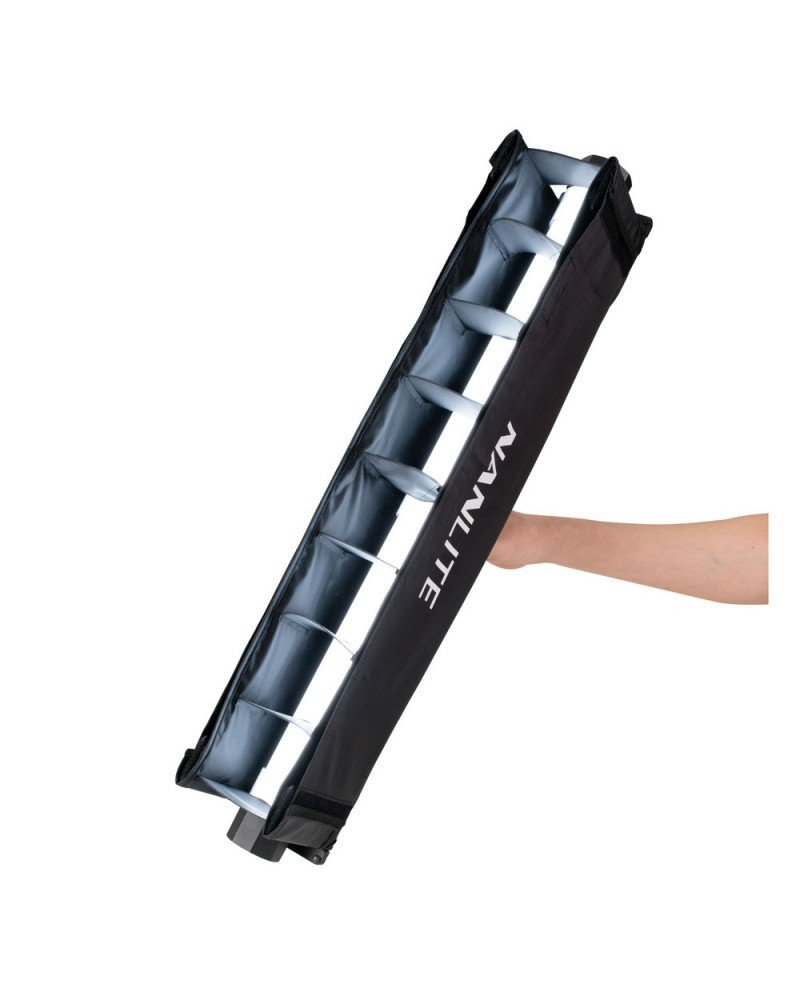 Nanlite Fabric Barndoors and Grid for PavoTube II 15X LED Pixel Tubes