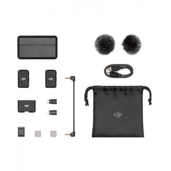 DJI Mic 2-Person Compact Digital Wireless Microphone System DJI Mic 2-Person Compact Digital Wireless Microphone System