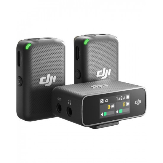 DJI Mic 2-Person Compact Digital Wireless Microphone System DJI Mic 2-Person Compact Digital Wireless Microphone System