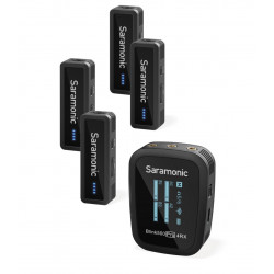 Saramonic Blink500 Pro B8 4-Person Ultracompact Digital Wireless Microphone System for Cameras and Smartphones Saramonic Blink500 Pro B8 4-Person Ultracompact Digital Wireless Microphone System for Cameras and Smartphones