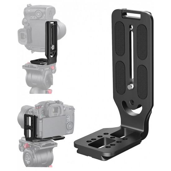 DSLR Camera L Bracket Vertical Horizontal Switching Tripod Quick Release Plate for Canon Nikon Sony Osmo Ronin Zhiyun DSLR Camera L Bracket Vertical Horizontal Switching Tripod Quick Release Plate for Canon Nikon Sony Osmo Ronin Zhiyun