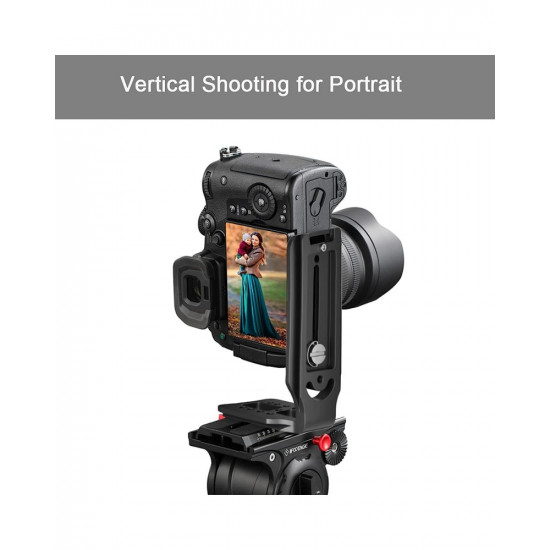 DSLR Camera L Bracket Vertical Horizontal Switching Tripod Quick Release Plate for Canon Nikon Sony Osmo Ronin Zhiyun DSLR Camera L Bracket Vertical Horizontal Switching Tripod Quick Release Plate for Canon Nikon Sony Osmo Ronin Zhiyun