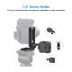DSLR Camera L Bracket Vertical Horizontal Switching Tripod Quick Release Plate for Canon Nikon Sony Osmo Ronin Zhiyun DSLR Camera L Bracket Vertical Horizontal Switching Tripod Quick Release Plate for Canon Nikon Sony Osmo Ronin Zhiyun