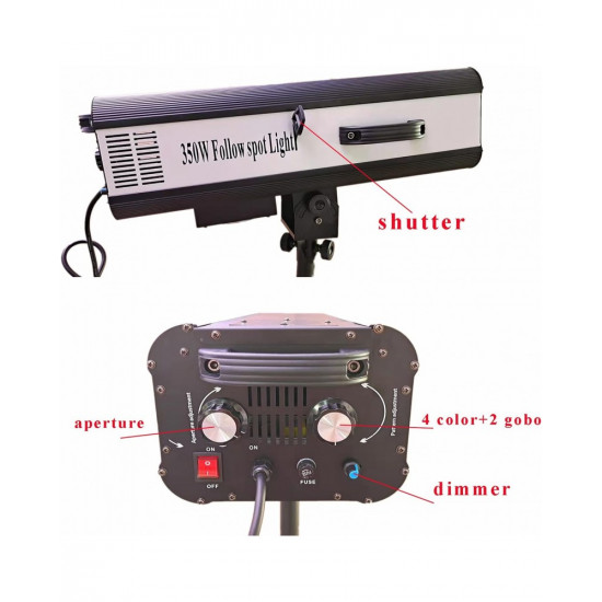 LED 350W Follow Spot Light