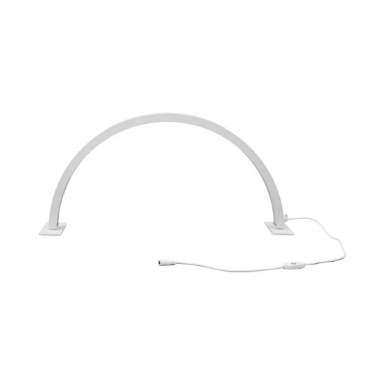 Half Moon Nail Desktop LED Light 75cm White Half Moon Nail Desktop LED Light 75cm White