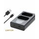 Captor Dual Battery Charger for Sony NP-FZ100 Captor Dual Battery Charger for Sony NP-FZ100