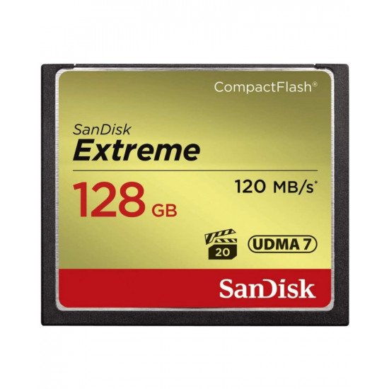 SanDisk Extreme 128GB Compact Flash Memory Card SanDisk Extreme 128GB Compact Flash Memory Card