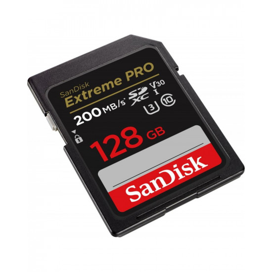 SanDisk Extreme PRO 128GB SDXC UHS-I 200MB/S Class 10