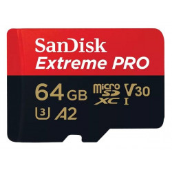 Sandisk Extreme Pro 64GB MicroSDXC Class 10 Memory Card