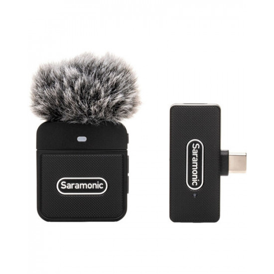 Saramonic Blink 100 B5 Compact Digital Wireless Clip-On Microphone System with USB-C Connector Saramonic Blink 100 B5 Compact Digital Wireless Clip-On Microphone System with USB-C Connector