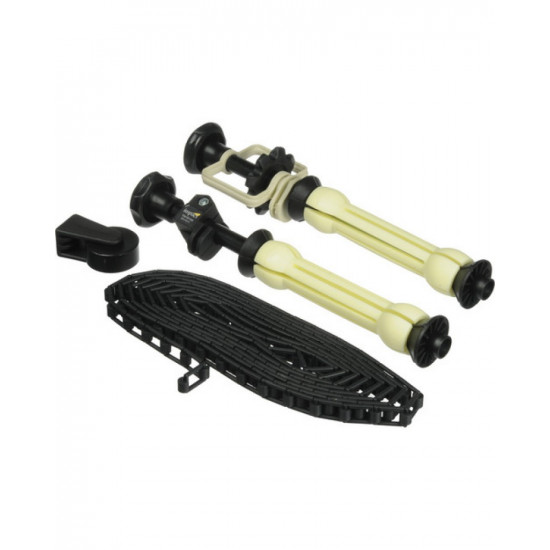 Wall Mounting Kit for Holding Three Seamless Backdrops