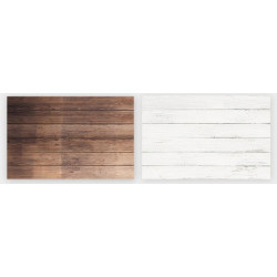 Double-Sided Wood Texture Desktop Photography Background Paper