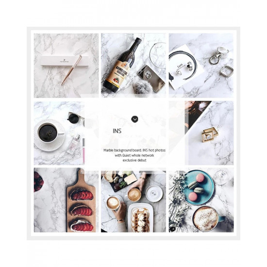 Ins Marble Texture Reusable Double-Sided Paper Photos Studio Accessories Ins Marble Texture Reusable Double-Sided Paper Photos Studio Accessories