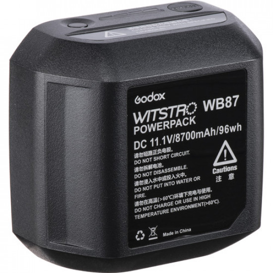 Godox Battery for AD600 AD600B AD600BM AD600M Godox Battery for AD600 AD600B AD600BM AD600M