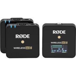 Rode Microphones Wireless GO II Dual-Channel Wireless Microphone System Rode Microphones Wireless GO II Dual-Channel Wireless Microphone System