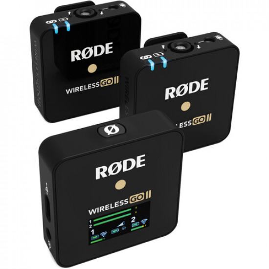 Rode Microphones Wireless GO II Dual-Channel Wireless Microphone System