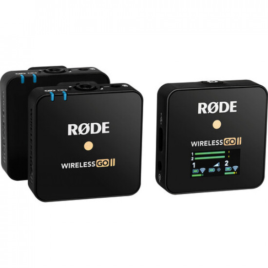 Rode Microphones Wireless GO II Dual-Channel Wireless Microphone System