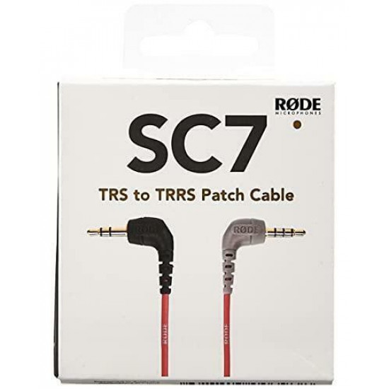 Rode SC7 3.5mm TRS to TRRS Patch Cable Rode SC7 3.5mm TRS to TRRS Patch Cable