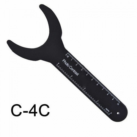 4Pcs Dental Photo Contrast Black Background Board Palatal Photography Contraster