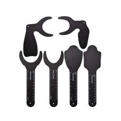 6Pcs Dental Photo Contrast Black Background Board Mirror Photography Contraster 6Pcs Dental Photo Contrast Black Background Board Mirror Photography Contraster