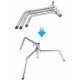 C-Stand Stainless Steel Heavy Duty 5-10 feet