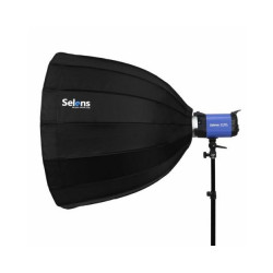 Selens 70cm 28" Deep Octa Parabolic Umbrella For Studio Flash Light Bowens Mount