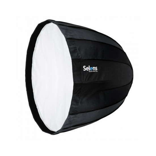 Selens 70cm 28" Deep Octa Parabolic Umbrella For Studio Flash Light Bowens Mount Selens 70cm 28" Deep Octa Parabolic Umbrella For Studio Flash Light Bowens Mount