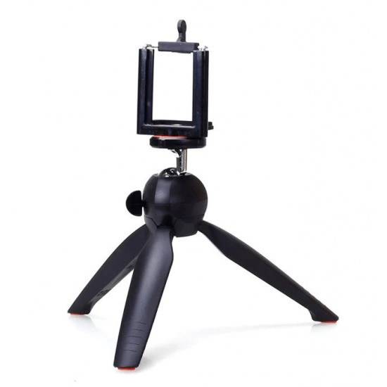 YUNTENG 228 Mini Tripod With Phone Holder Clip