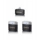 BOYA BY-M1V4 2.4GHz Dual-Channel Wireless Microphone System