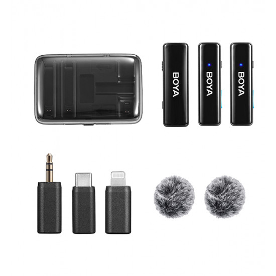 BOYA BOYALINK All-in-one Design Wireless Microphone System BOYA BOYALINK All-in-one Design Wireless Microphone System