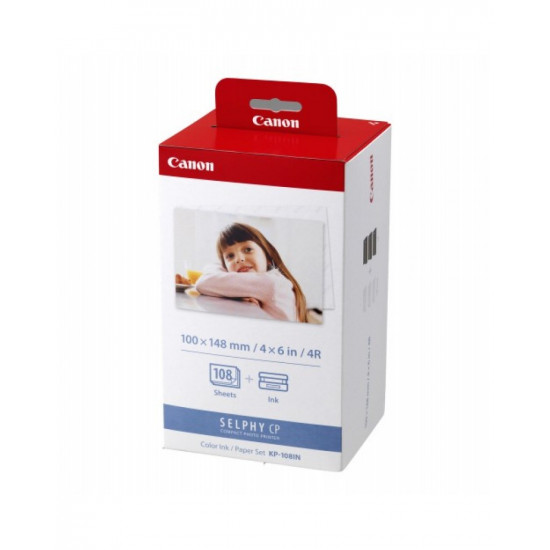 Canon KP-108IN Color Ink and Paper Set Canon KP-108IN Color Ink and Paper Set