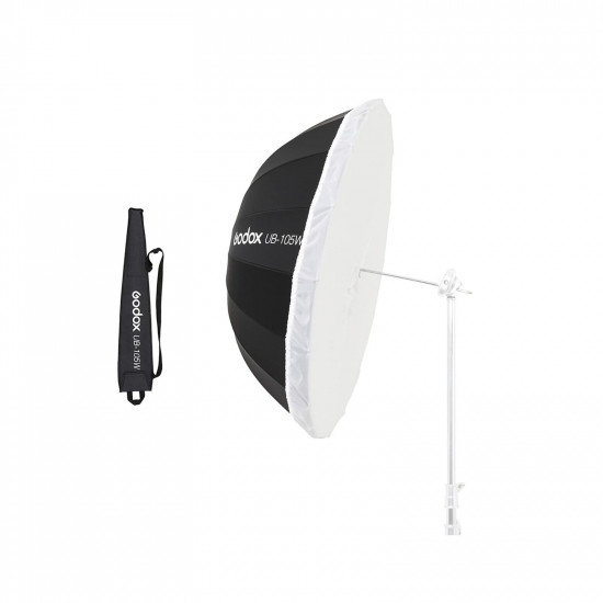 Godox UB-105W Parabolic Umbrella (41.3" White) Godox UB-105W Parabolic Umbrella (41.3" White)