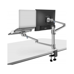 Aluminum Height Adjustable Desktop Dual Arm 17-32 inch Monitor Holder+12-17 inch Laptop Holder Stand OL-3L Full Motion Mount Arm Aluminum Height Adjustable Desktop Dual Arm 17-32 inch Monitor Holder+12-17 inch Laptop Holder Stand OL-3L Full Motion Mount Arm