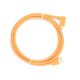 USB 3.0 to USB-C (High-Visibility Orange) for tethering a USB 3.0 camera to a computer with the smaller USB-C port 10M