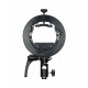 Godox S2 Speedlite Bracket for Bowens Godox S2 Speedlite Bracket for Bowens