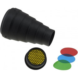 Snoot with Color Gels Snoot with Color Gels