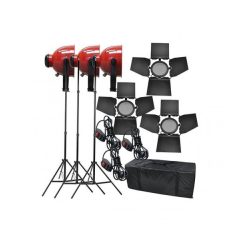 Red Head Studio Video Lighting kit with Stand (3KIT) White LED Light