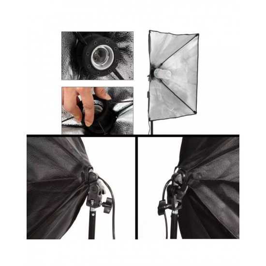 Photo Studio 60x60 Softbox Lighting Kit