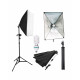 Photo Studio 60x60 Softbox Lighting Kit