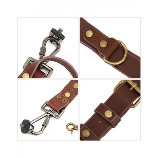 Camera Shoulder Strap Camera Adjustable Double Shoulder Leather Harness Photography Accessories Camera Shoulder Strap Camera Adjustable Double Shoulder Leather Harness Photography Accessories