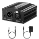 NEEWER NW-100 48V Phantom Power Supply with Adapter NEEWER NW-100 48V Phantom Power Supply with Adapter