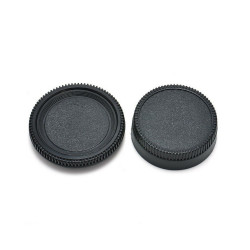 Camera Body Cap & Camera Rear Lens Cover for All Nikon AF Cameras