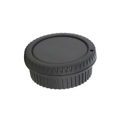 Camera Body Cap &amp; Camera Rear Lens Cover for All Canon EOS Cameras