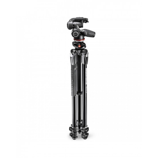 Manfrotto 290 Dual Aluminium 3-Section Tripod Kit With 3-Way Head (MK290DUA3-3W) Manfrotto 290 Dual Aluminium 3-Section Tripod Kit With 3-Way Head (MK290DUA3-3W)