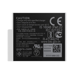 GoPro Enduro Rechargeable Li-Ion Battery for HERO12/11/10/9 Black GoPro Enduro Rechargeable Li-Ion Battery for HERO12/11/10/9 Black