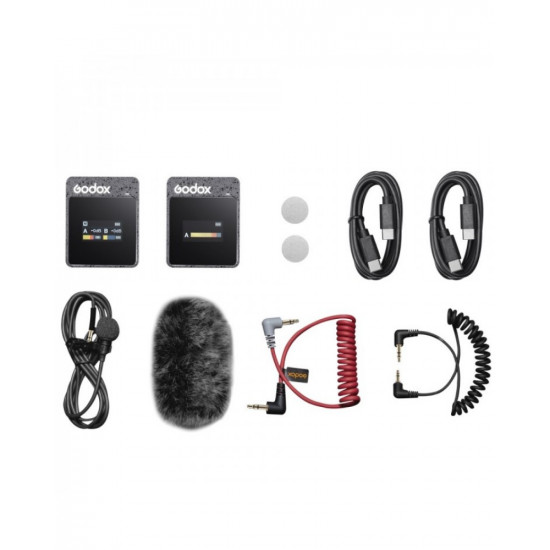 Godox MoveLink II M1 Compact Digital Wireless Microphone System Godox MoveLink II M1 Compact Digital Wireless Microphone System