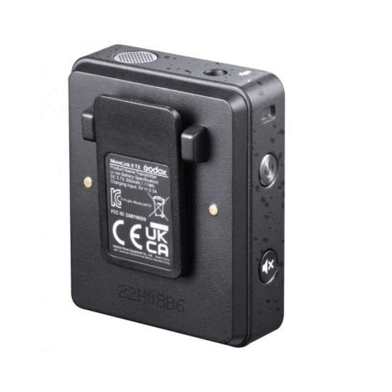 Godox MoveLink II M2 Compact Digital Wireless Microphone System Godox MoveLink II M2 Compact Digital Wireless Microphone System