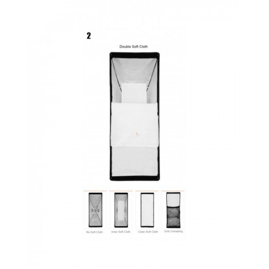 Godox 50x130cm Strobe Softbox Godox 50x130cm Strobe Softbox